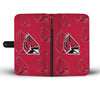 Ball State Cardinals Logo Background Wallet Phone Cases