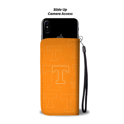 Tennessee Volunteers Logo Background Wallet Phone Cases