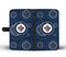 Winnipeg Jets Logo Background Wallet Phone Cases