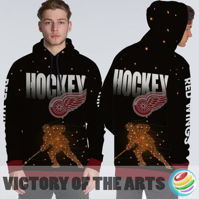 Fantastic Players In Match Detroit Red Wings Hoodie