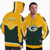 Colorful Gorgeous Fitting Green Bay Packers Zip Hoodie