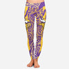 Curly Line Charming Daily Fashion Minnesota Vikings Leggings