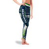 Cool Single Small Line Circle Stylish Fashion Seattle Seahawks Leggings