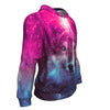 Space Galaxy Pattern Wolf All Over Printed Hoodies