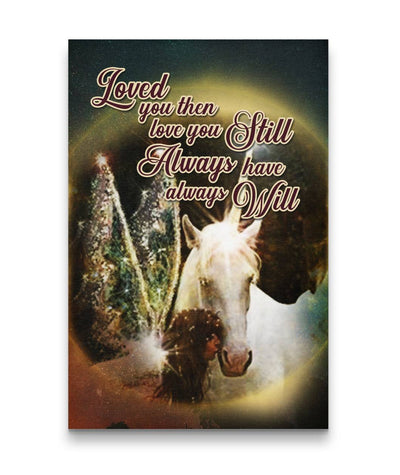 Loved You Then - Love You Still Fantasy Canvas Print