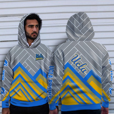 Fashion Cross Line UCLA Bruins Hoodie