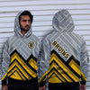 Fashion Cross Line Boston Bruins Hoodie