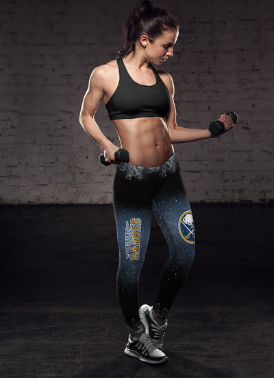 Inspired Cross Buffalo Sabres Leggings