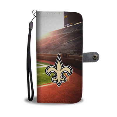 Fight & Fighting New Orleans Saints Wallet Phone Case