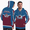 Colorful Gorgeous Fitting Colorado Avalanche Zip Hoodie