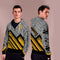 Black Cross Line Pittsburgh Pirates Zip Hoodie