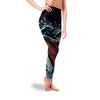 Great Urban Night Scene Carolina Panthers Leggings