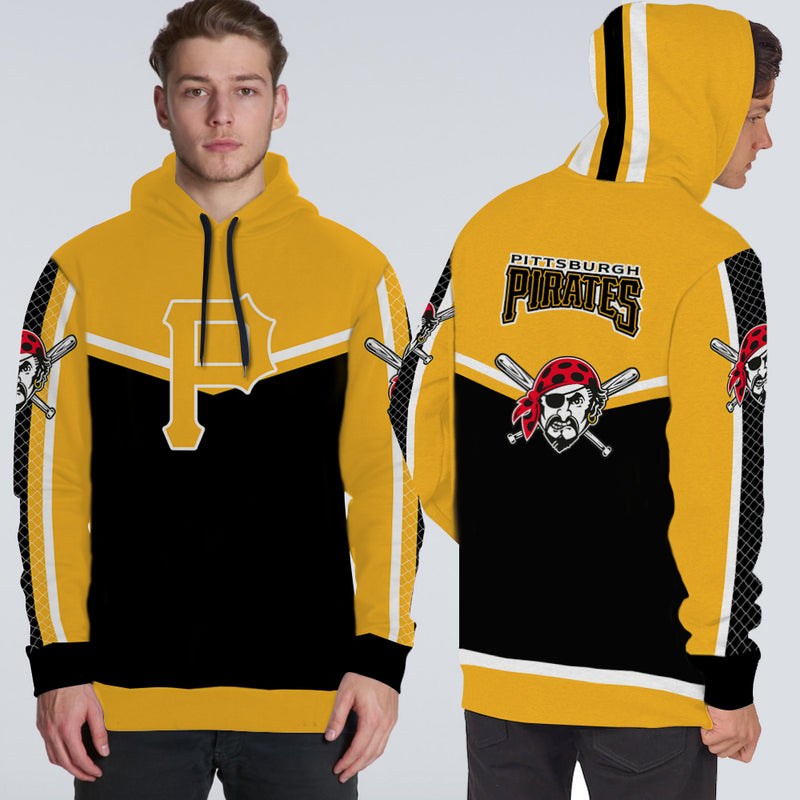 Fashion Gorgeous Fitting Pittsburgh Pirates Hoodie