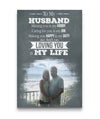 To My Husband - Loving You Is My Life Love Couple Canvas Print
