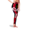 Incredible Mysterious Smoke Colors Cincinnati Reds Leggings