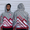 Fashion Cross Line Alabama Crimson Tide Hoodie