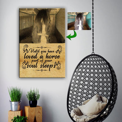 Until You Have Loved Horse Canvas Print