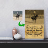 Until You Have Loved Horse A Part Of Soul Sleeps Standing On Horse Canvas Print