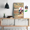 Live In The Moment Choose Happy Riding Horse Girl Canvas Print