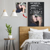 Happy Kiss Couple Everyday Custom Canvas Print - Destiny Made Us A Couple
