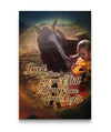 Horse Girl Flowers Loved You Then - Love You Still Canvas Print
