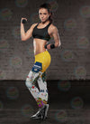 Funny Merry Christmas Nashville Predators Leggings