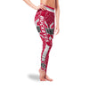 Single Small Line Circle Stylish Fashion Ohio State Buckeyes Leggings