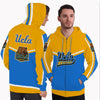 Colorful Gorgeous Fitting UCLA Bruins Zip Hoodie