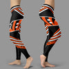 Straight Cute Beautiful Attractive Cincinnati Bengals Leggings