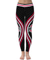 Black Venom Ohio State Buckeyes Leggings Colorful