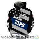 Proud Of American Stars Akron Zips Hoodie