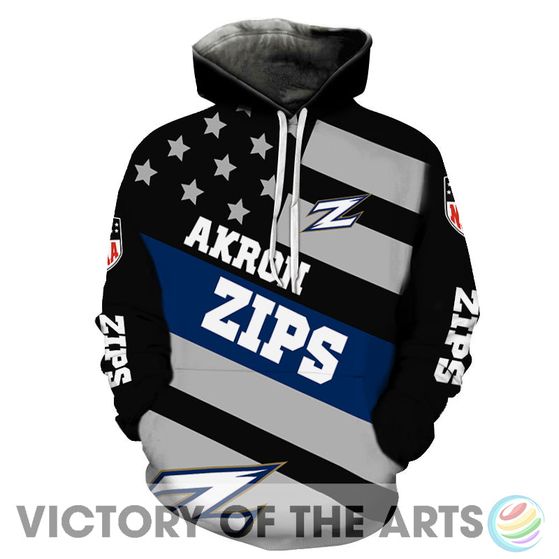 Proud Of American Stars Akron Zips Hoodie