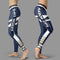 Single Small Line Circle Stylish Fashion Akron Zips Leggings