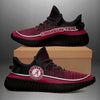 Colorful Line Words Alabama Crimson Tide Yeezy Shoes