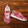 Colorful Pride Flag Alabama Crimson Tide Sneakers