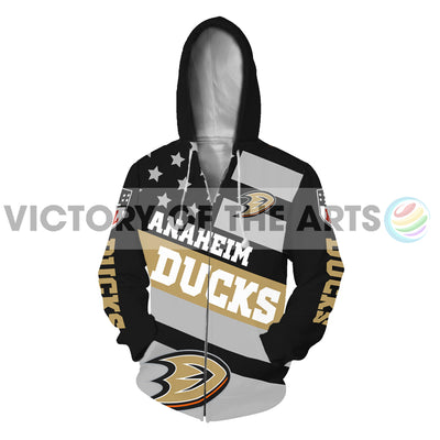 Proud Of American Stars Anaheim Ducks Hoodie