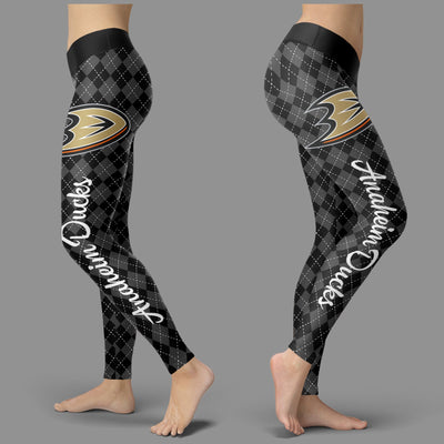 Cosy Seamless Border Wonderful Anaheim Ducks Leggings