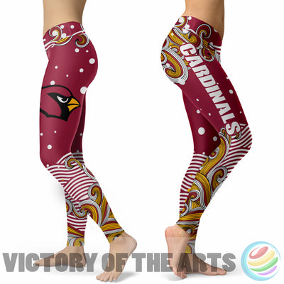 Great Summer With Wave Arizona Cardinals Leggings