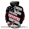 Proud Of American Stars Arizona Coyotes Hoodie