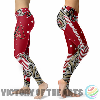 Great Summer With Wave Arizona Diamondbacks Leggings