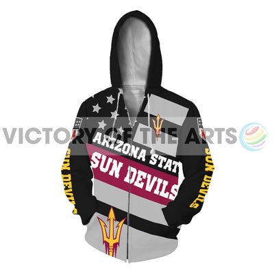Proud Of American Stars Arizona State Sun Devils Hoodie