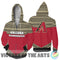 Simple Color Floral Arizona Diamondbacks Hoodie