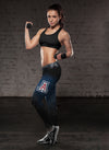 Inspired Cross Arizona Wildcats Leggings