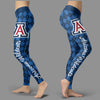 Cosy Seamless Border Wonderful Arizona Wildcats Leggings