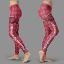 Cosy Seamless Border Wonderful Arkansas Razorbacks Leggings