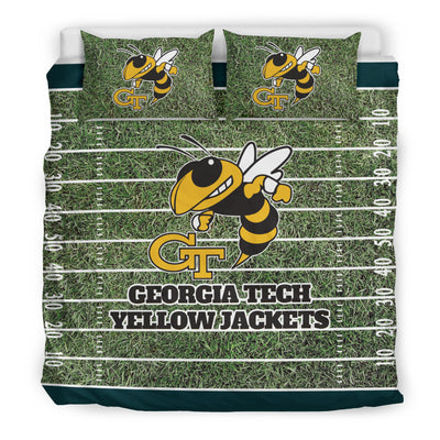 Sport Field Large Georgia Tech Yellow Jackets Bedding Sets