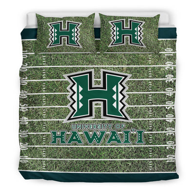 Sport Field Large Hawaii Rainbow Warriors Bedding Sets