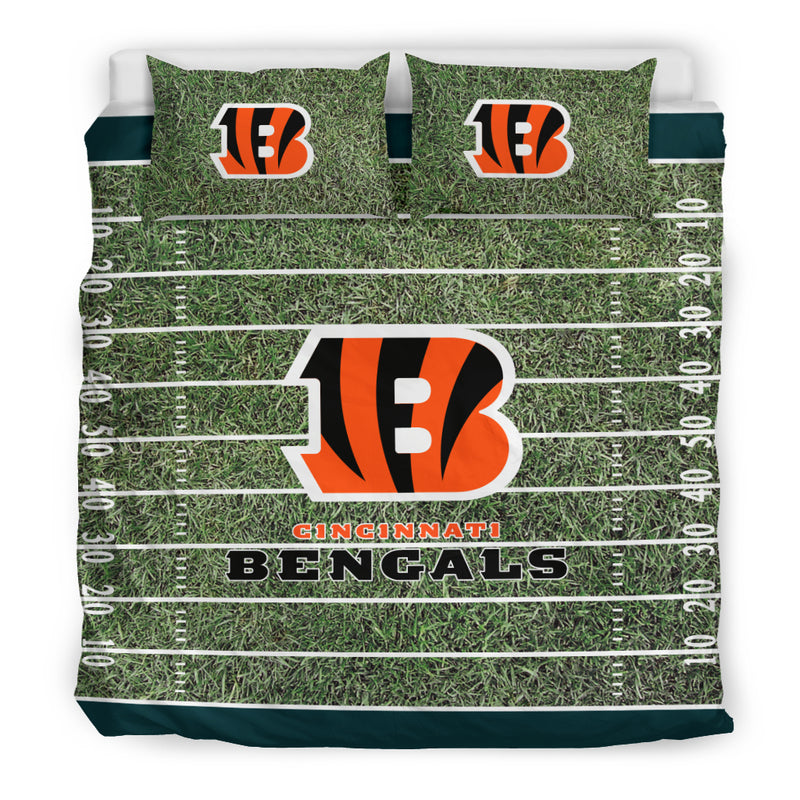 Sport Field Large Cincinnati Bengals Bedding Sets