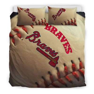 Atlanta Braves Bedding Sets, Vintage Color Duvet And Pillow Covers