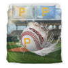 Fight In Sunshine And Raining Pittsburgh Pirates Bedding Sets